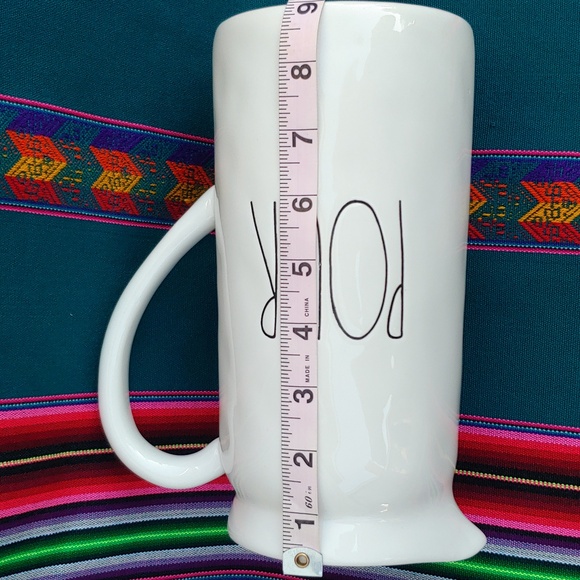 Rae Dunn Ceramic "Pour" Serving Pitcher White holds One Quart - Picture 14 of 15